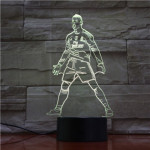 Ronaldo Focista 7 színű 3D led lámpa