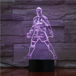 Ronaldo Focista 7 színű 3D led lámpa