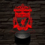 Liverpool 3D led lámpa