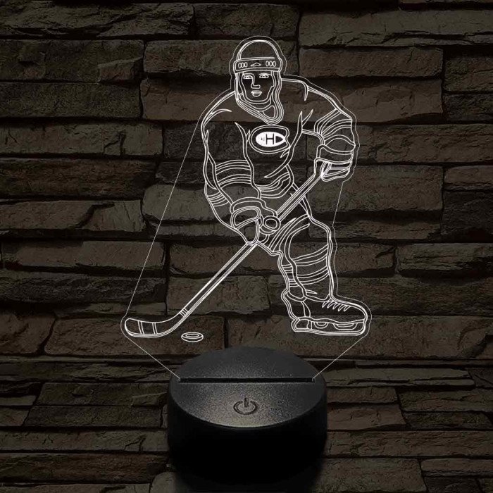Hoki 3D led lámpa