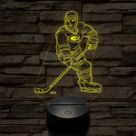 Hoki 3D led lámpa