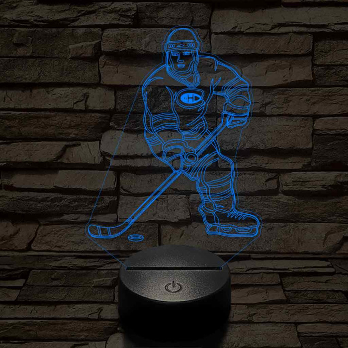Hoki 3D led lámpa