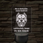 Ha a kutyám nem kedvel – 7 színű, színváltós LED lámpa