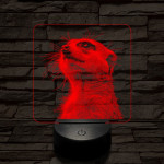 Timon mereng 7 színű valósághű 3D led lámpa