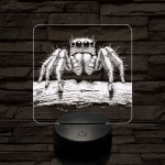 Ugrópók 7 színű valósághű 3D led lámpa