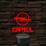 Opel logó – 7 színű, színváltós LED lámpa