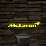 McLaren logó – 7 színű, színváltós LED lámpa