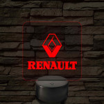 Renault logó – 7 színű, színváltós LED lámpa