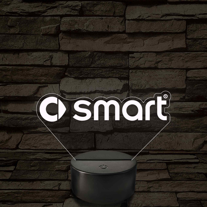 Smart logó – 7 színű, színváltós LED lámpa