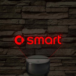 Smart logó – 7 színű, színváltós LED lámpa