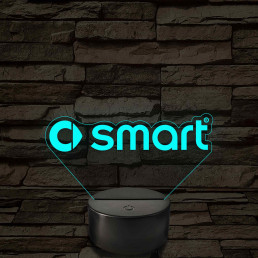 Smart logó – 7 színű, színváltós LED lámpa
