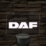 Daf logó – 7 színű, színváltós LED lámpa