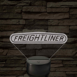 Freightliner logó – 7 színű, színváltós LED lámpa