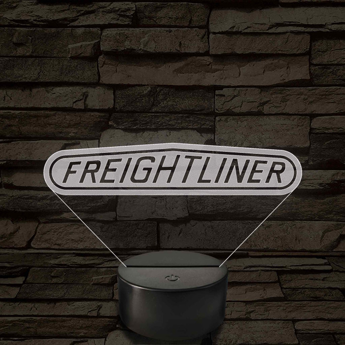 Freightliner logó – 7 színű, színváltós LED lámpa