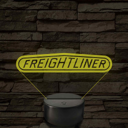 Freightliner logó – 7 színű, színváltós LED lámpa