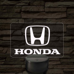 Honda logó – 7 színű, színváltós LED lámpa