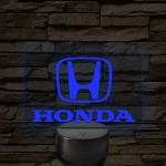 Honda logó – 7 színű, színváltós LED lámpa