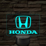 Honda logó – 7 színű, színváltós LED lámpa