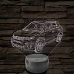 Suzuki Vitara 7 színű színváltós 3D led lámpa