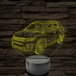 Suzuki Vitara 7 színű színváltós 3D led lámpa