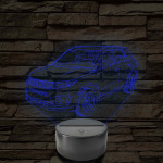 Suzuki Vitara 7 színű színváltós 3D led lámpa