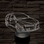 Alfa Romeo 159 Sportwagon Estate autó 7 színű 3D led lámpa