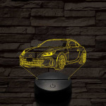 Subaru BRZ 7 színű 3D led lámpa