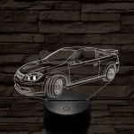 Chevrolet cobalt 7 színű 3D led lámpa