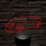 Chevrolet cobalt 7 színű 3D led lámpa