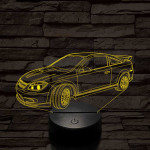 Chevrolet cobalt 7 színű 3D led lámpa