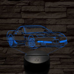 Chevrolet Corvette C5 7 színű 3D led lámpa