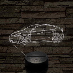 Vireon X  7 színű 3D led lámpa