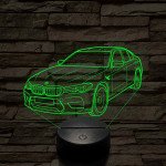 BMW M5 M60 2004 7 színű 3D led lámpa