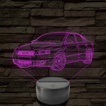 Audi A4 B6 (Sedan) – 7 színű, színváltós 3D LED lámpa