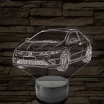 Honda Civic 1.4 Sport – 7 színű, színváltós LED lámpa