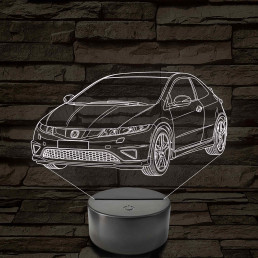 Honda Civic 1.4 Sport – 7 színű, színváltós LED lámpa