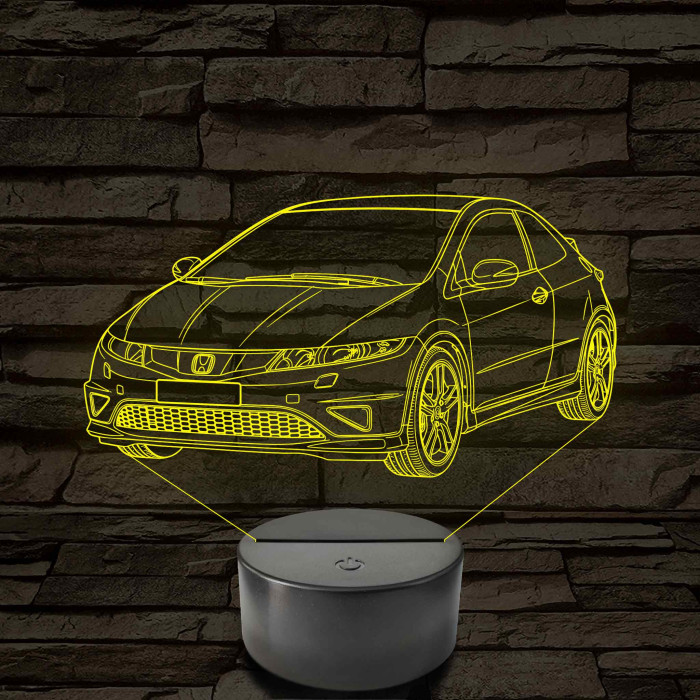 Honda Civic 1.4 Sport – 7 színű, színváltós LED lámpa