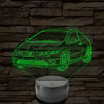 Honda Civic 1.4 Sport – 7 színű, színváltós LED lámpa