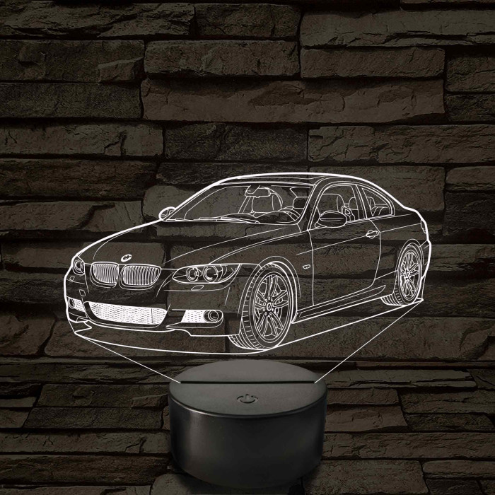 BMW E92 kupé – 7 színű, színváltós LED lámpa