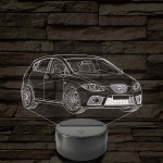 Seat Leon 2008 – 7 színű, színváltós LED lámpa