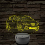 Seat Leon 2008 – 7 színű, színváltós LED lámpa