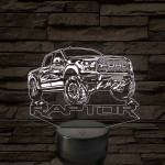 Ford Raptor – 7 színű, színváltós LED lámpa