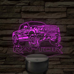 Ford Raptor – 7 színű, színváltós LED lámpa