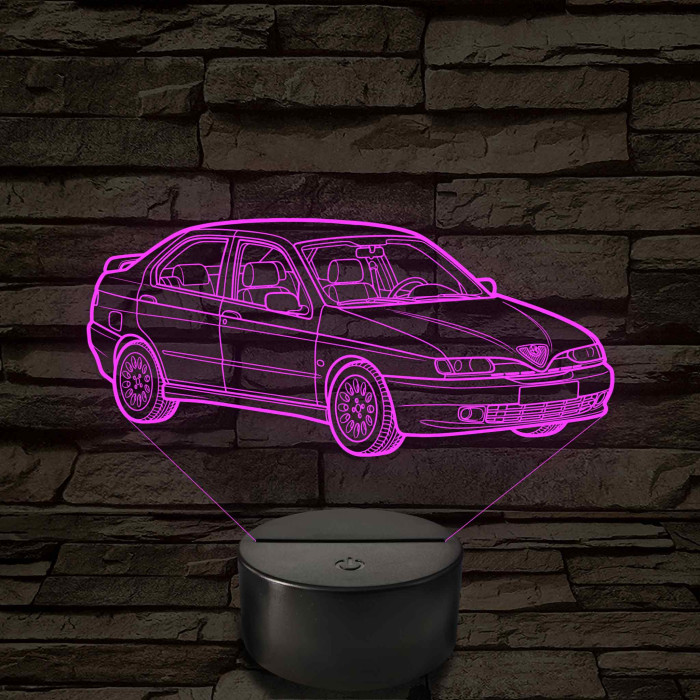 Alfa Romeo 146 – 7 színű, színváltós LED lámpa
