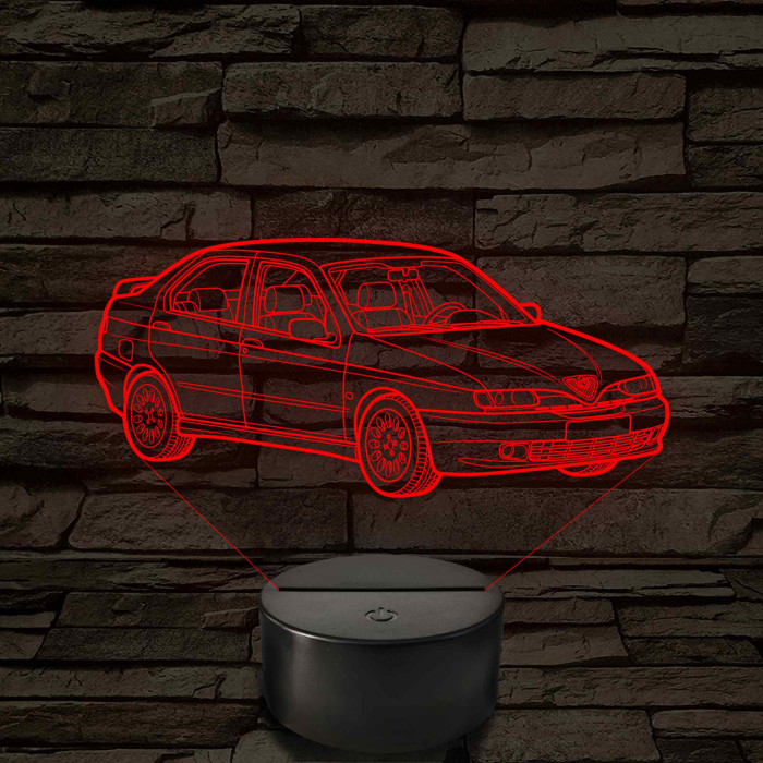 Alfa Romeo 146 – 7 színű, színváltós LED lámpa