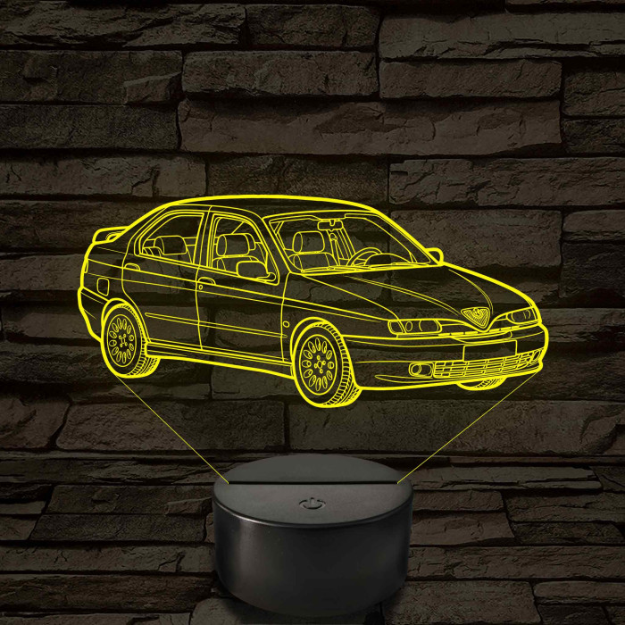 Alfa Romeo 146 – 7 színű, színváltós LED lámpa
