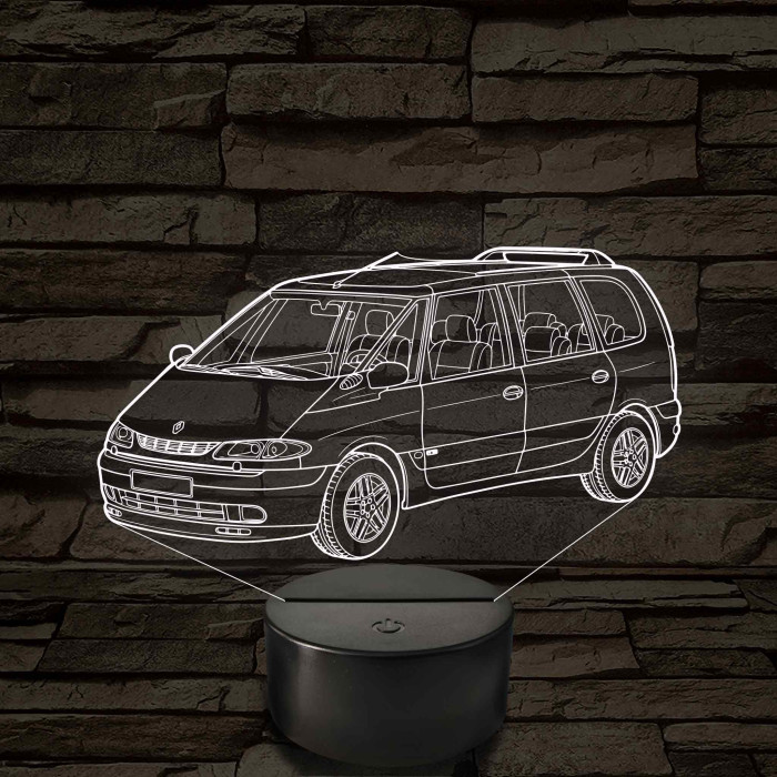 Renault Espace III – 7 színű, színváltós LED lámpa