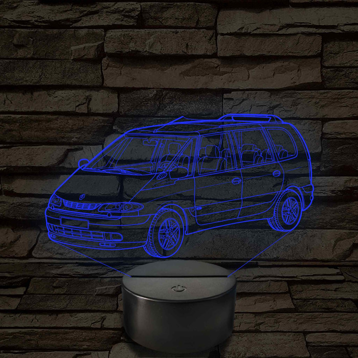 Renault Espace III – 7 színű, színváltós LED lámpa