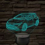 2023 Toyota Corolla – 7 színű, színváltós LED lámpa