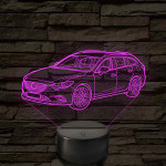 Mazda 6 Kombi – 7 színű, színváltós LED lámpa